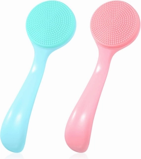 Soft Facial Brushes, Manual Face Scrub Brush Set