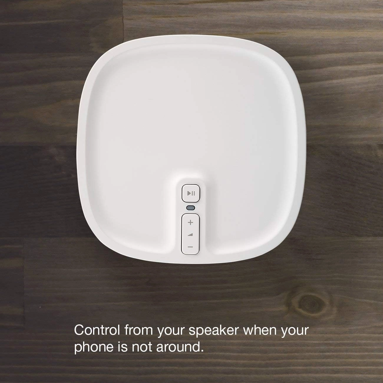 Sonos Play:1 Compact Wireless Speaker for Streaming Music. Compatible with Alexa. (White) (Renewed)