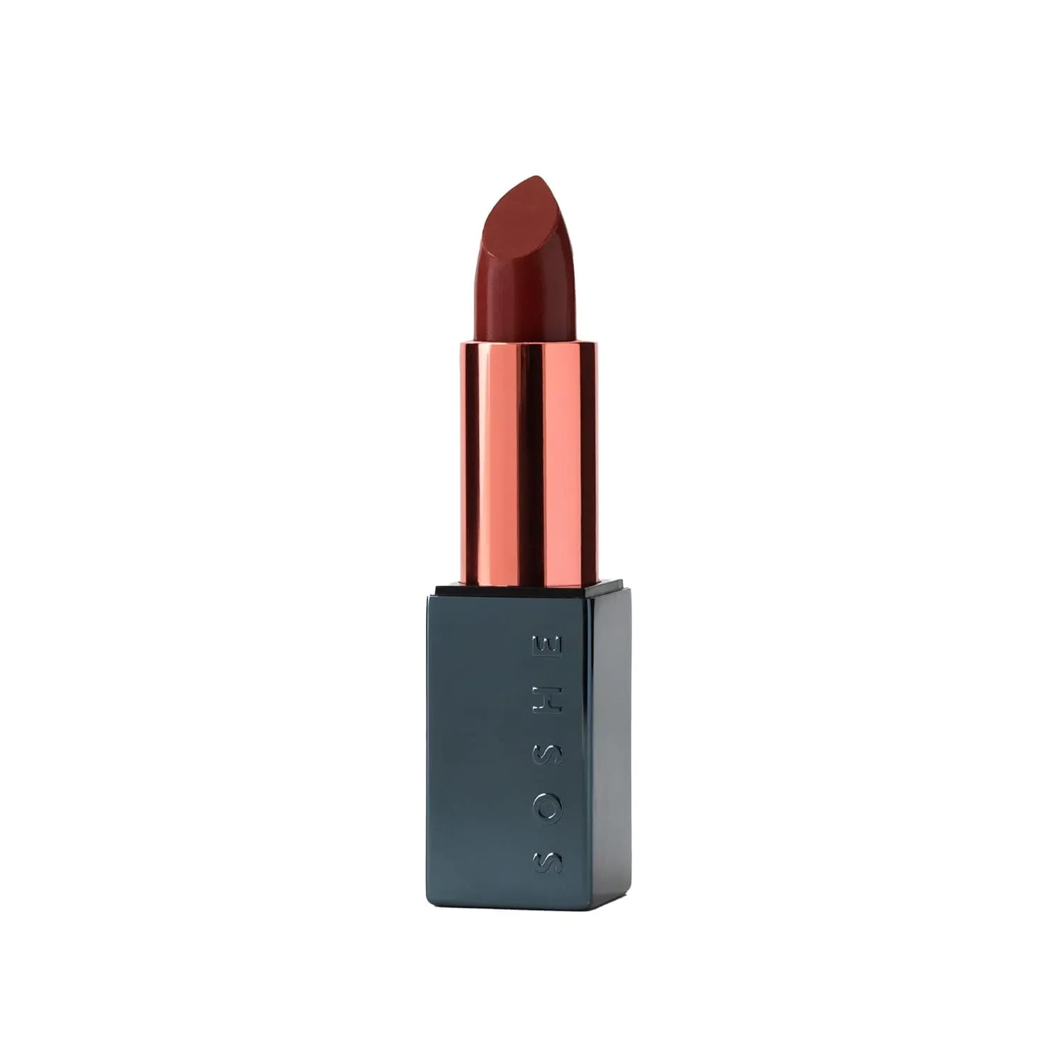 SOSHE Beauty - Ceramide Lip Silk Refill | Sheer Hydrating, Silky, Buildable Lipstick | Ceramides, Vitamin E, Shea Butter | Cruelty-Free, Certified Plastic Negative (Speakeasy - Dusty Mauve, REFILL)