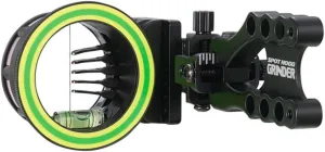 Spot Hogg Grinder MRT with Micro Adjust | 5 Pin Bow Sight | Right/Left Handed | Pin Size .01/.019/.029 | Made in The USA