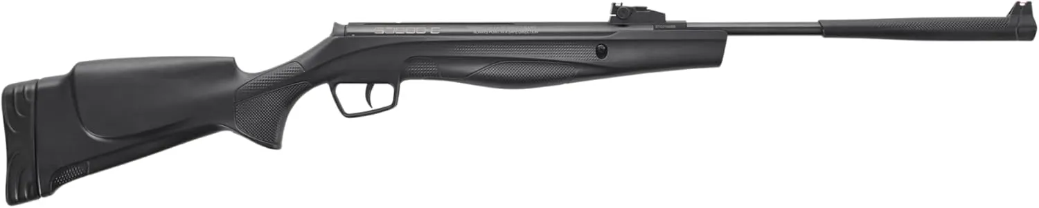 Stoeger S3000-C Compact Airgun - .177 Caliber - Black Synthetic with Fiber-Optic Sights