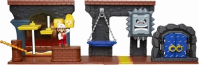 SUPER MARIO 2 Inch Playset World of Nintendo - Deluxe Dungeon Playset