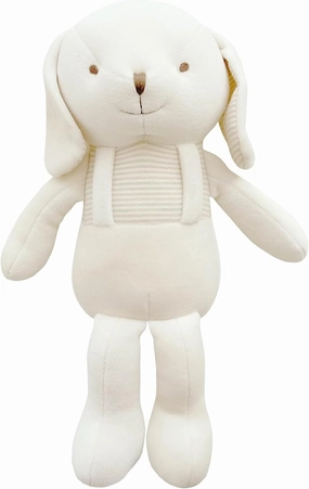 Super Soft Organic Cotton Baby First Friend (Hello! Puppy) Attachment Doll for Baby, Pillow Buddy, Plush Animal Toys, Organic Toys, Stuffed Animal Puppy 12.5 inches, Perfect