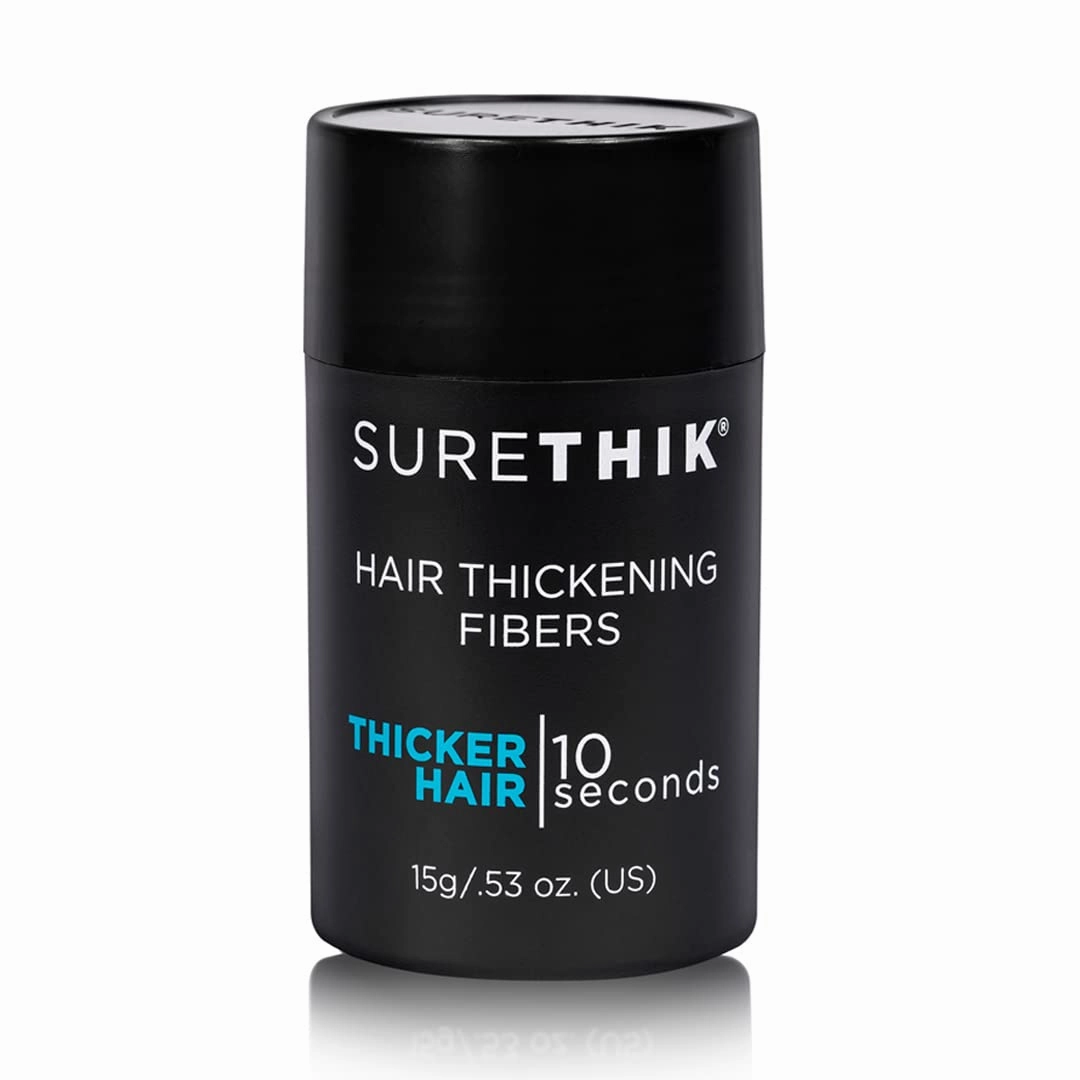 SURETHIK Hair Building Fibers for Thinning Hair, Instantly Fuller Looking Hair for Men & Women, Sandy Blonde, 100% Organic Keratin, , 15g