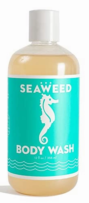 Swedish Dream Organic SEAWEED Body Wash | No Sulfates, Parabens, or Silicones | Vegan | Cruelty Free | 12 fl oz, 355 ml