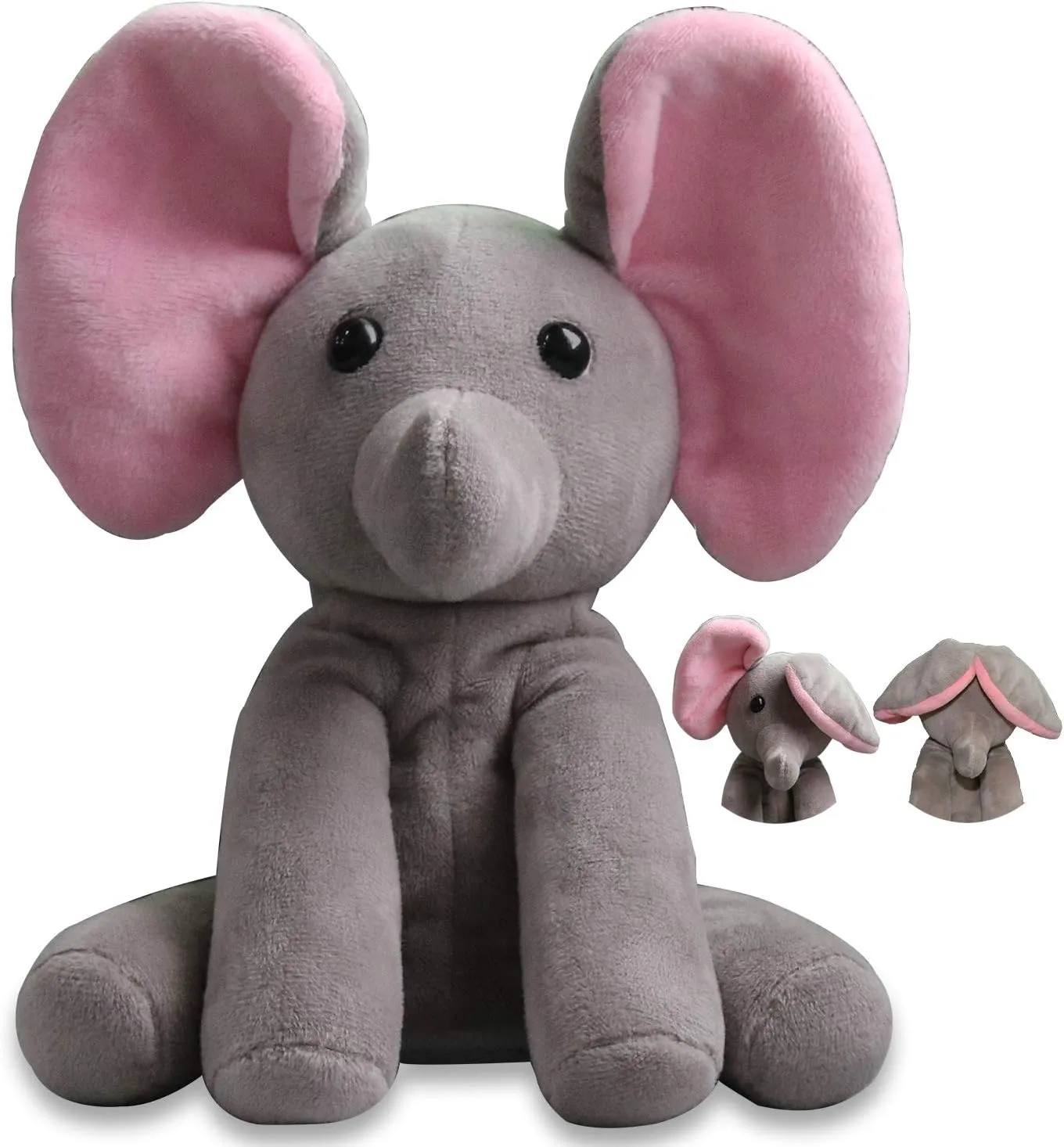Talking Toy, Plush Elephant Cute Sound Effects with Repeats Your Said Voice, Best Buddy for Kids Gift