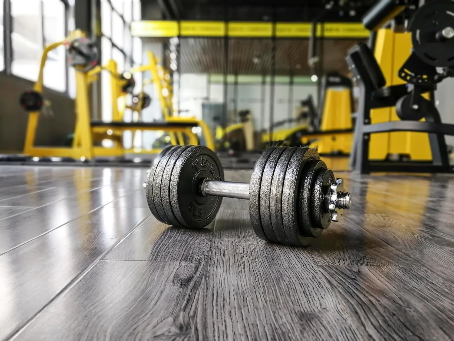 TELK Adjustable Dumbbells, Available for 45, 65, 105 and 200 lbs