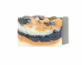 Terra Beauty Marble Beauty Bar Solid Facial Cleaner with Brazilian Clay and Charcoal