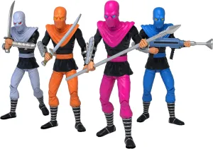 The Loyal Subjects Teenage Mutant Ninja Turtles The Foot Clan BST AXN 5-inch Action Figure 4-Pack