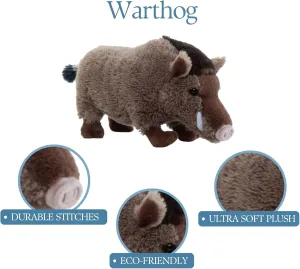 The Petting Zoo Boar Stuffed Animal, Gifts for Kids, Wild Onez Zoo Animals, Boar Plush Toy 12 inches