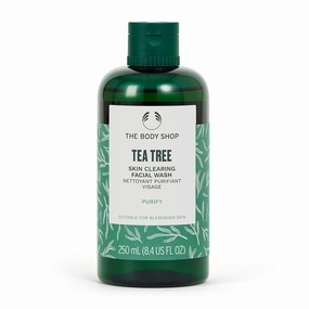 The Body Sho.p Tea Tree Skin Clearing Facial Wash 8.4 OZ