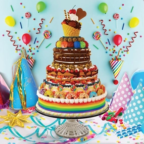 The Ultimate Dessert 500-Piece Jigsaw Puzzle For Kids and Adults | Interactive Brain Teaser, Educational Developmental Toys & Games, Building Kit Activities To Encourage Creative Play | 22 x 22 Inches