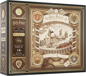 theory11 Harry Potter Jigsaw Puzzle - 1,000 Piece Jigsaw Puzzle - Officially Licensed Harry Potter Merchandise & Collectibles - Precision Fit and Premium Quality - Intermediate Puzzle