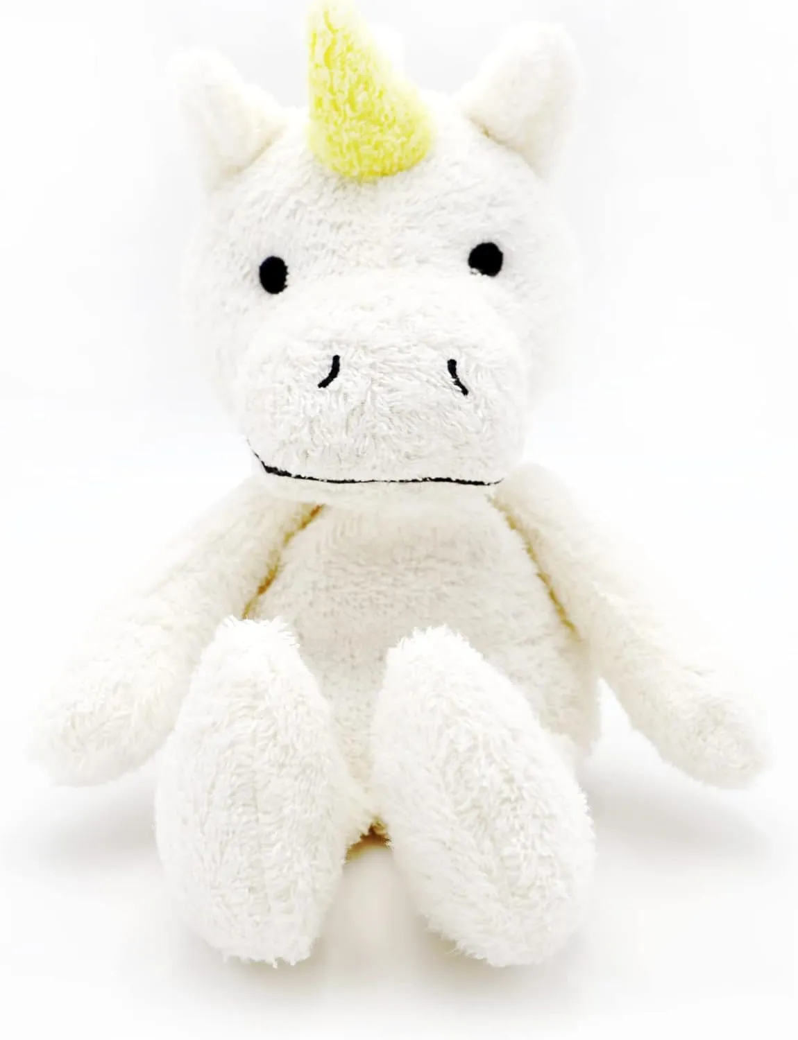 Thermal-Aid Zoo Microwavable Stuffed Animal - Plush Toy and Hot Cold Pack - Juno The Unicorn White
