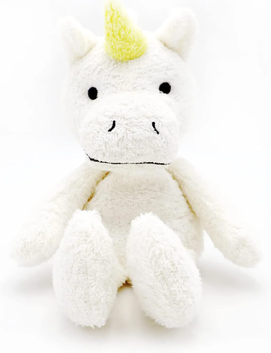 Thermal-Aid Zoo Microwavable Stuffed Animal - Plush Toy and Hot Cold Pack - Juno The Unicorn White