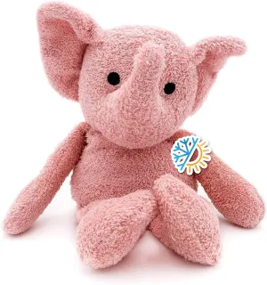 Thermal-Aid Zoo Microwavable Stuffed Animal - Plush Toy and Hot Cold Pack - Tiny The Elephant