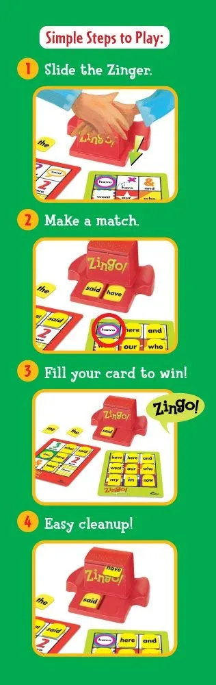 ThinkFun Zingo! - Sight Words Educational Game