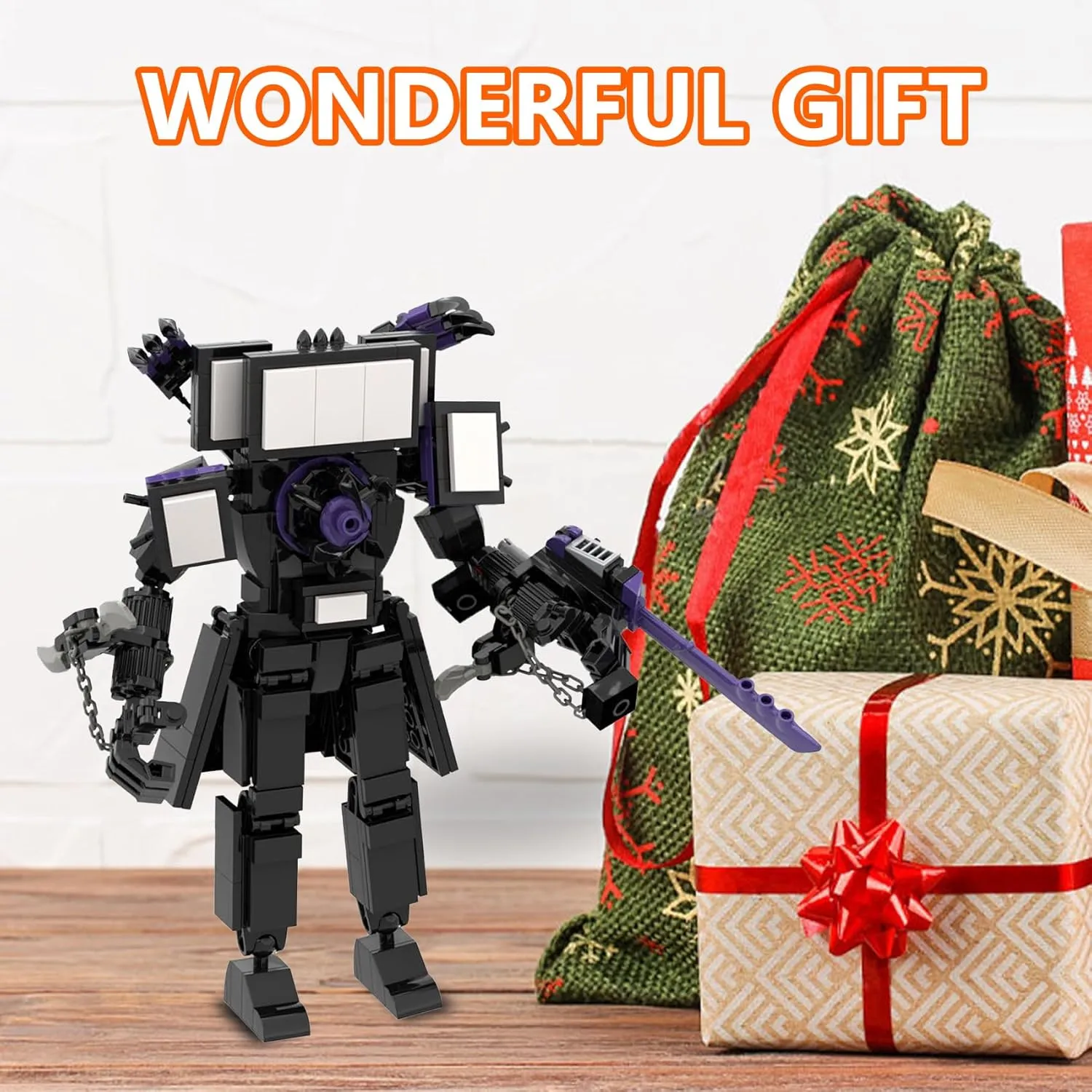 Toilet Blocks Toys TV Building Blocks Toys,Construction Playset Blocks Action Figure Building Blocks for Adults Kids 396 pcs