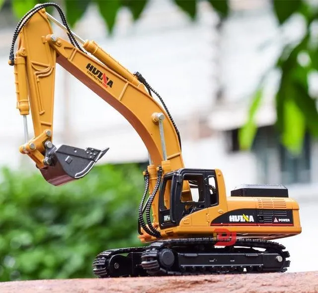 Top machine excavator toy