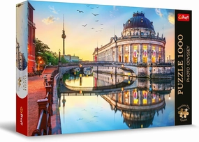 Trefl Bode Museum in Berlin, Germany 1000 Jigsaw Puzzle Premium Plus Photo Odyssey 27"x19" Unique Photographic Series, Perfect Matching of Elements, for Adults and Children from 12 Years Old