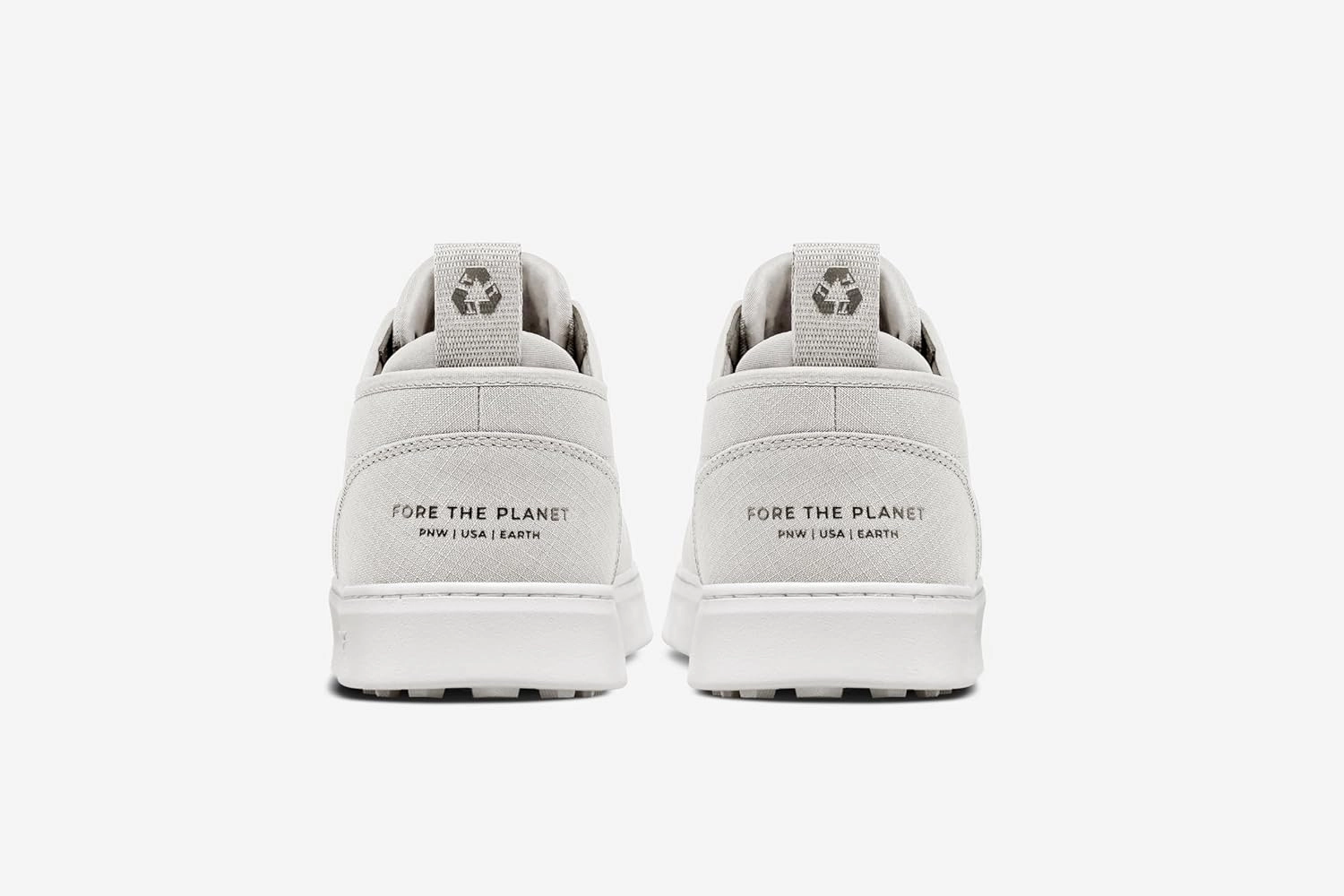 TRUE linkswear FS-01 Earth, Men's Golf Shoes, 100% Recycled Materials, Water Resistant