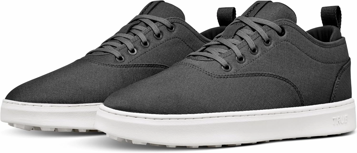 TRUE linkswear FS-01 Earth, Men's Golf Shoes, 100% Recycled Materials, Water Resistant