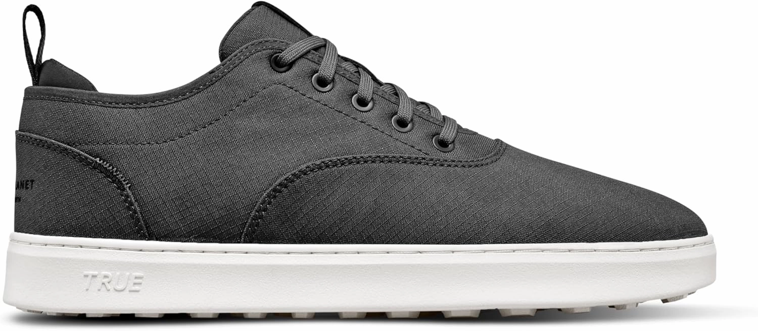 TRUE linkswear FS-01 Earth, Men's Golf Shoes, 100% Recycled Materials, Water Resistant