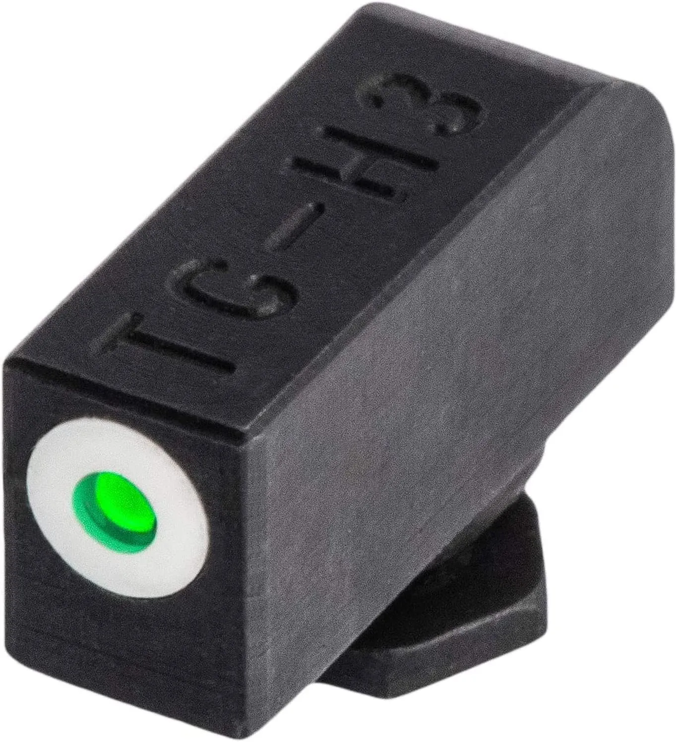 TRUGLO Tritium Pro Night Sights, Compatible with Glock Handgun Models | Compact Durable Glow-in-The-Dark Front & Rear Gun Sight Set with Focus Lock Front Ring