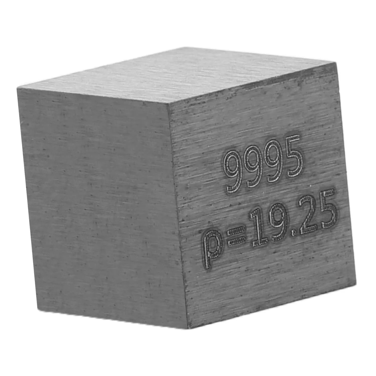 Tungsten Density Cube for Science Education High-Density Metal Element Cube Engraved Element for Classroom Teaching and Experiments Educational Tool for Students and Collectors