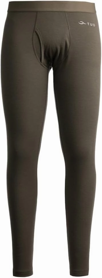 TUO Kinetic Merino 250 Base Layer Bottom - Warm, Moisture-Wicking, and Odor-Resistant Merino Wool Performance Pants for Men