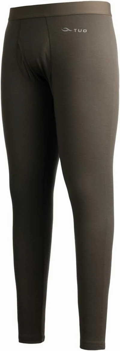 TUO Kinetic Merino 250 Base Layer Bottom - Warm, Moisture-Wicking, and Odor-Resistant Merino Wool Performance Pants for Men