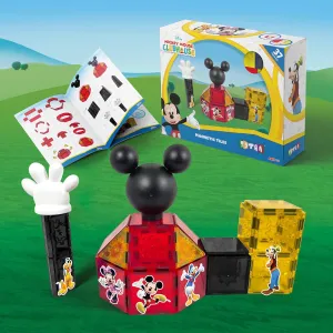 Tytan Official Disney Licensed Mickey Mouse Clubhouse Magnetic Tile Set – 37-Piece