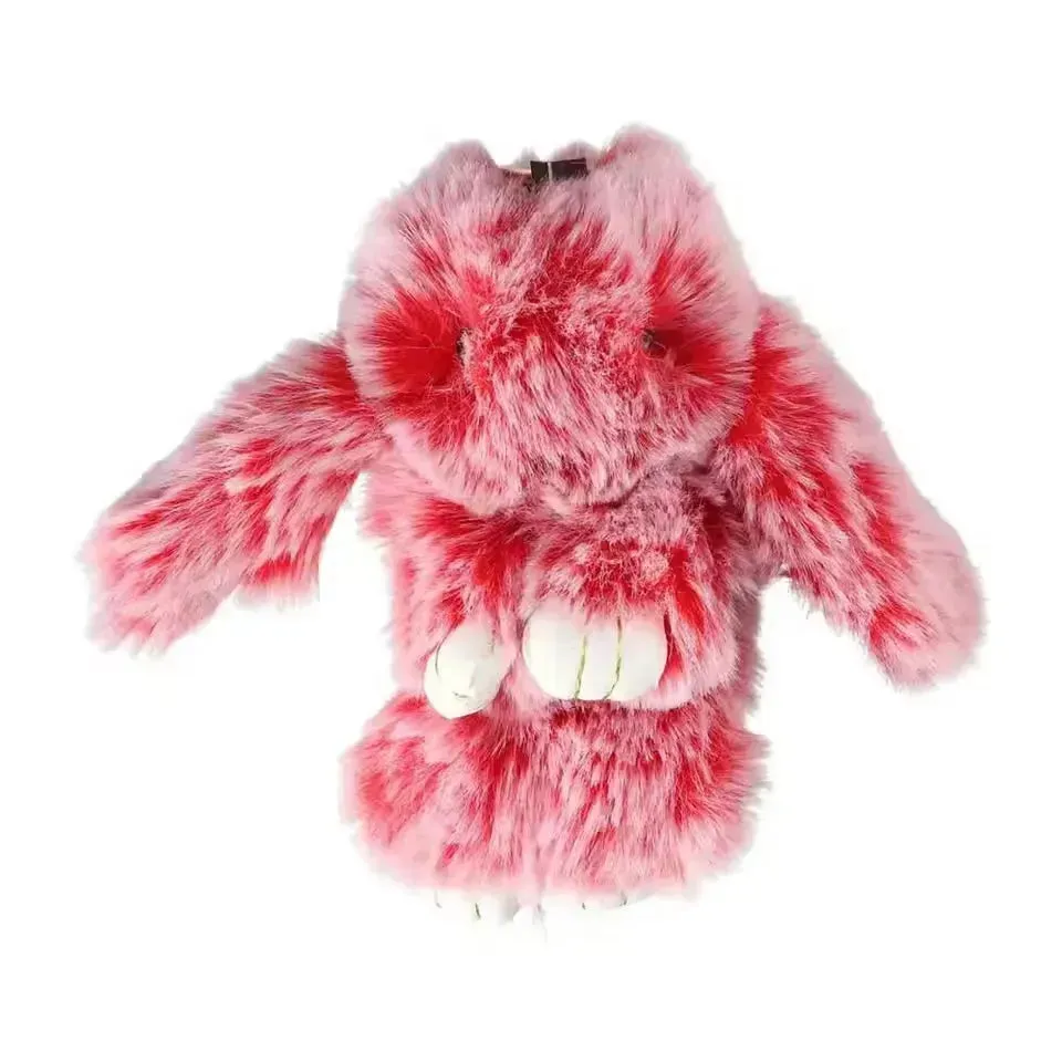 Ultra-Furry Bunny Plush Keychain