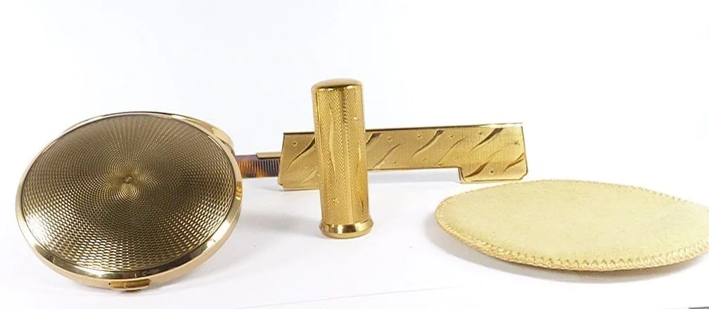 Unused Cased Melissa Brand Compact Mirror Set 1950s