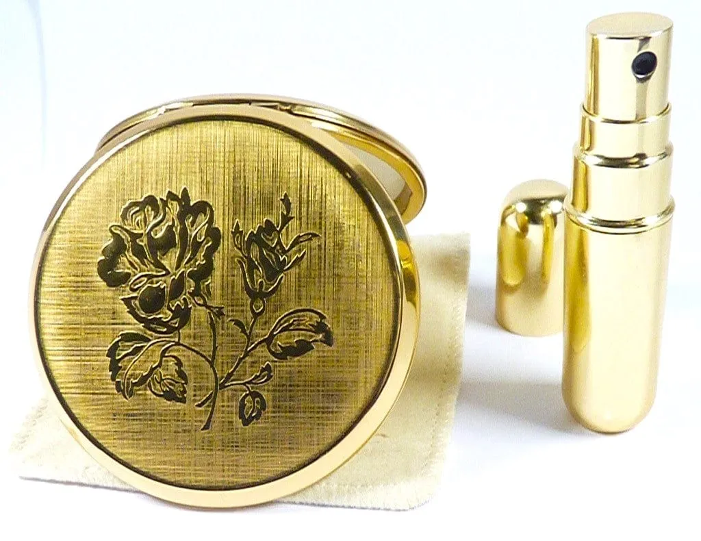 Unused Vintage Stratton Makeup Compact Gift Set 1990s