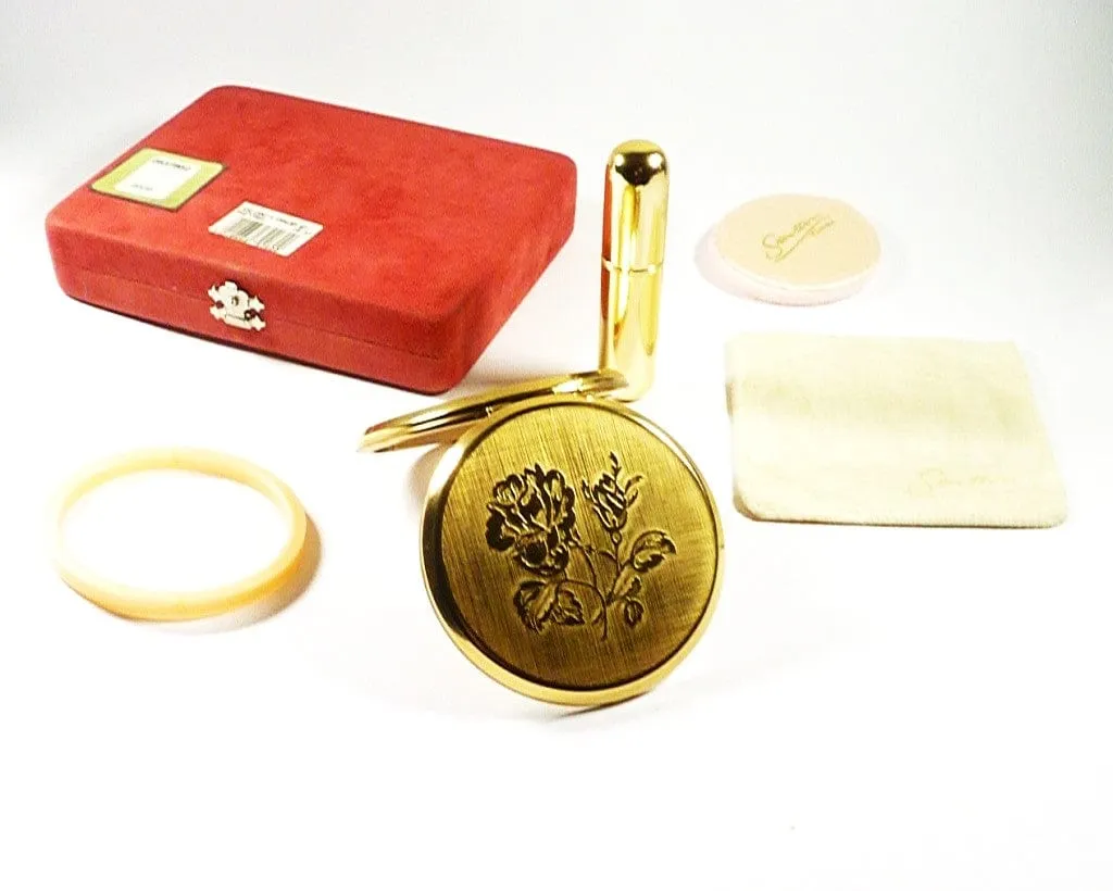 Unused Vintage Stratton Makeup Compact Gift Set 1990s