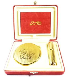 Unused Vintage Stratton Makeup Compact Gift Set 1990s