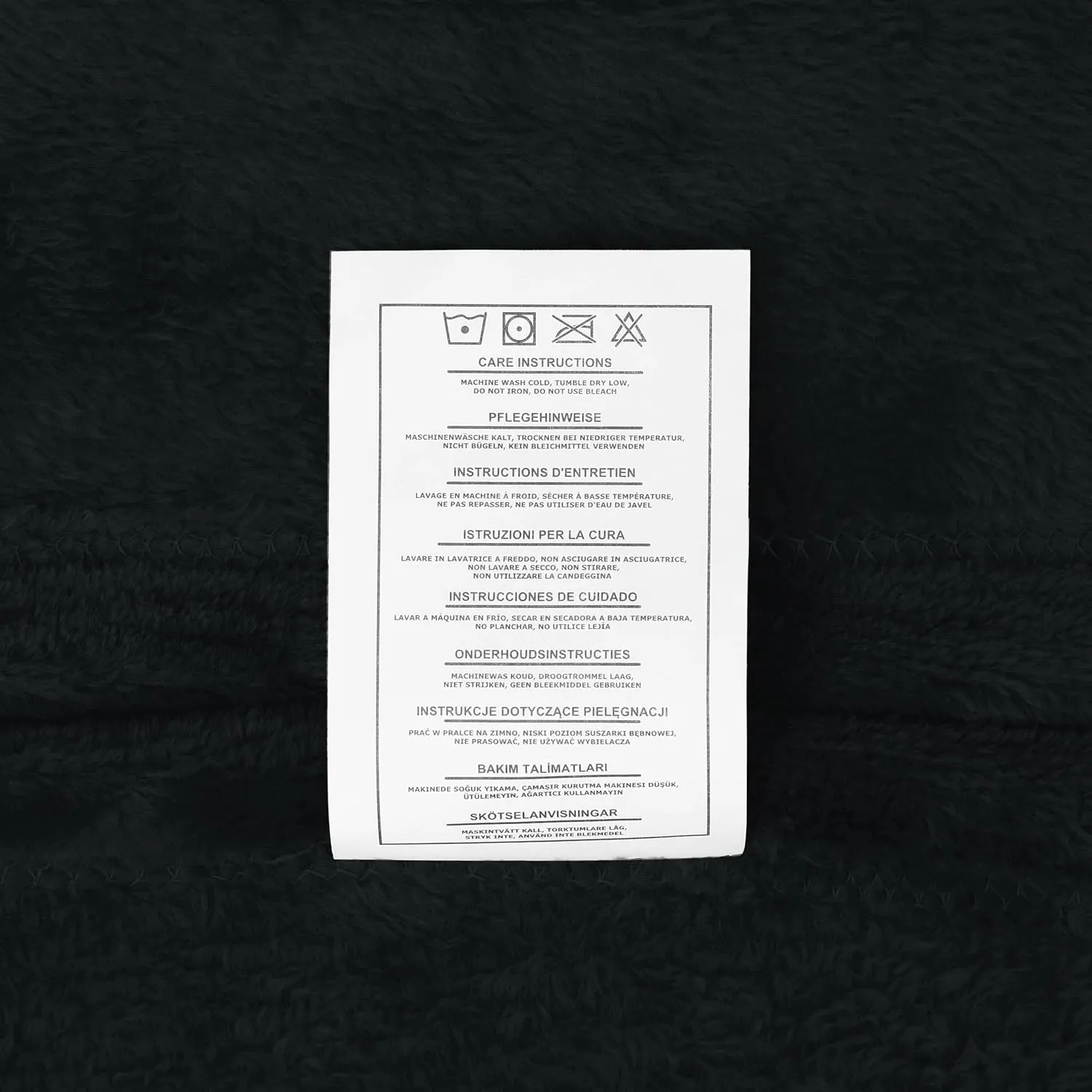 Utopia Bedding Fleece Blanket Queen Size Black 300GSM Luxury Anti-Static Fuzzy Soft Microfiber Bed Blanket (90x90 Inch)
