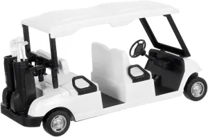 Vaguelly Mini Golf Cart Model Diecast Vehicle for Realistic Golfing Desk Decoration Party Favors Detailed Design for Home Office Event Decor
