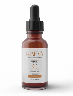Vitamin C 20 Face Serum, Brightening & Anti-Aging with Squalane & Vitamin E, 1 fl oz