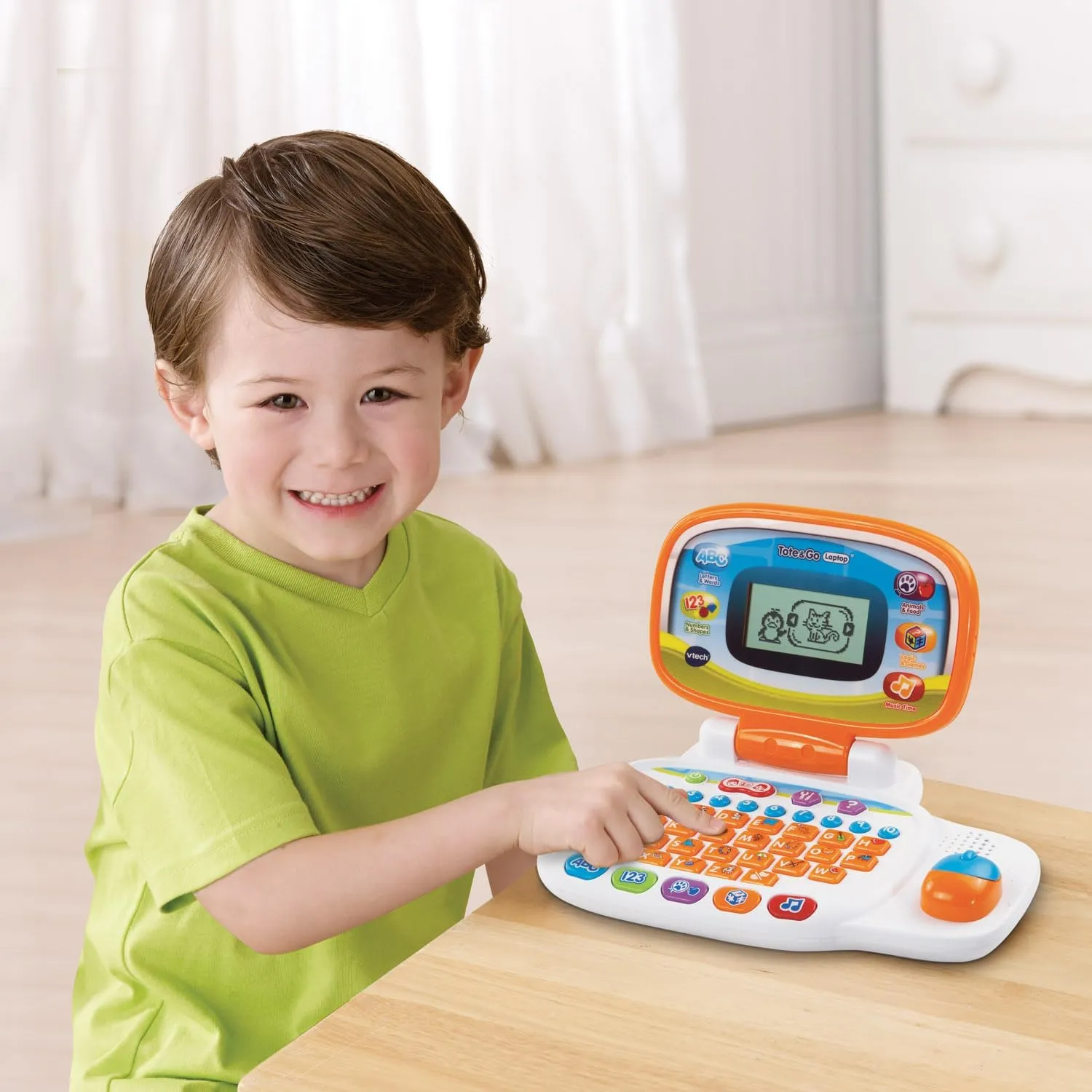 VTech Tote and Go Laptop, Orange