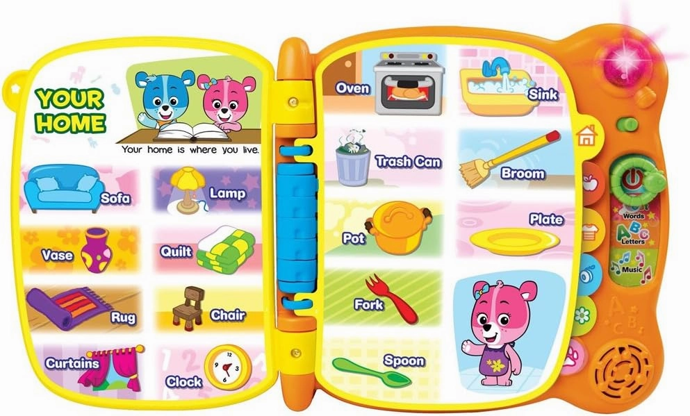 VTech Touch and Teach Word Book, Orange