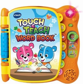 VTech Touch and Teach Word Book, Orange