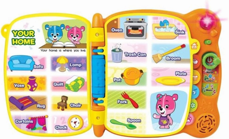 VTech Touch and Teach Word Book, Orange