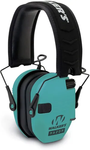 Walker's Razor Slim Ultra Low Profile Compact Design Adjustable Range Shooting Hunting Hearing Protection Electronic Earmuffs