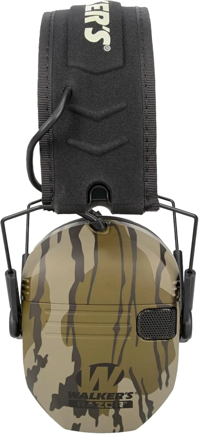 Walker's Razor Slim Ultra Low Profile Compact Design Adjustable Range Shooting Hunting Hearing Protection Electronic Earmuffs