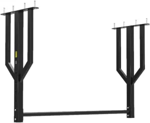 Wall Mounted Pull Up Bar, Height-Adjustable Steel Fitness Bar, Home Beam Ceiling Horizontal Bar, Load 300Kg, Style 1