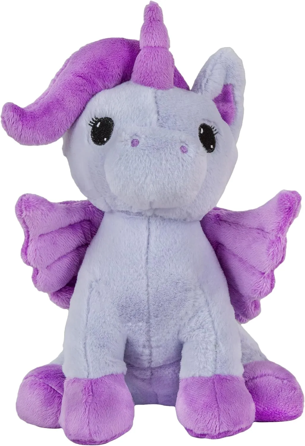 Warm Pals Scented Glow in the Dark Pegasus Plush, Cozy Microwavable and Freezable Plush Toys Filled with Natural Grains and Lavender, Heatable and Coolable Bedtime Comfort Weighted Stuffed Animal