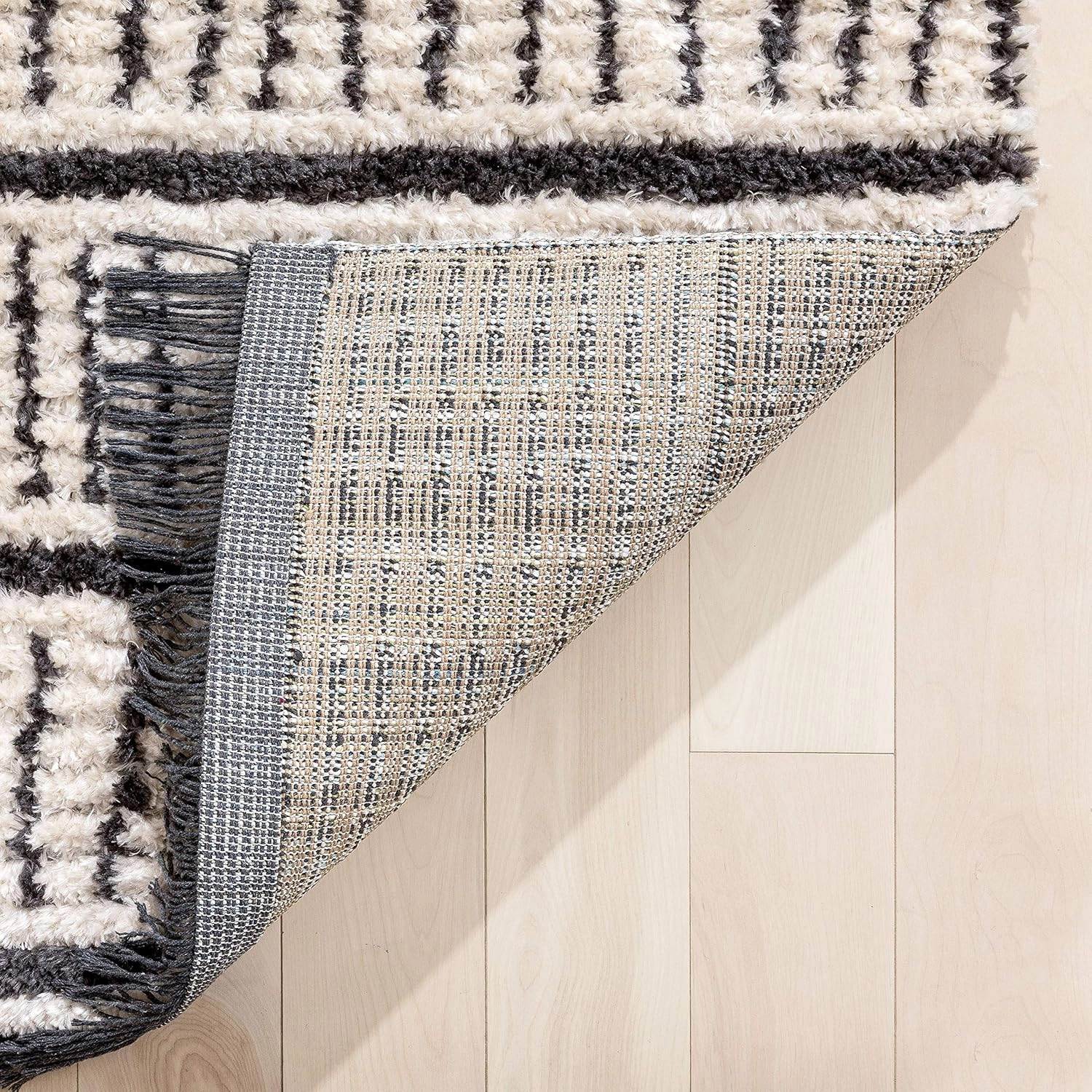 Well Woven Vihno Ivory Tribal Stripes Geometric Pattern Runner Rug 3x10 (2'7" x 7'3")