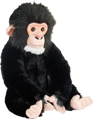 Wild Republic Artist Collection Eco Chimpanzee Baby, Stuffed Animal, 15 Inches, Plush Toy, Eco-Friendly